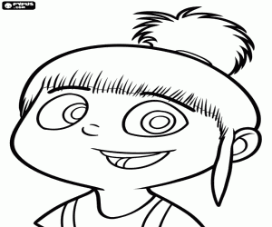 malvorlagen Die kleinste Schwester ist Agnes ausmalbilder