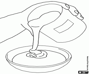 malvorlagen Die Kondensmilch ist sehr süß ausmalbilder