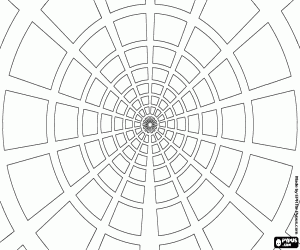 malvorlagen Konzentrische Muster in Sicht ausmalbilder