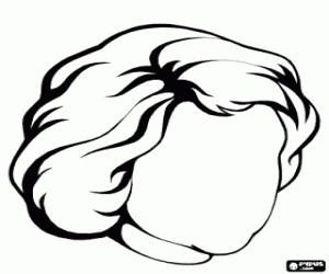 malvorlagen Kopf der Frau ohne Gesicht ausmalbilder