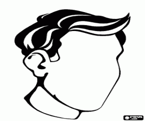 malvorlagen Kopf der Mann ohne Gesichtszüge ausmalbilder