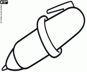 malvorlagen Einem Kugelschreiber zu schreiben ausmalbilder