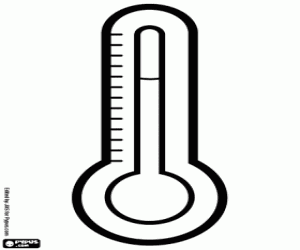 malvorlagen Das Labor-thermometer ausmalbilder