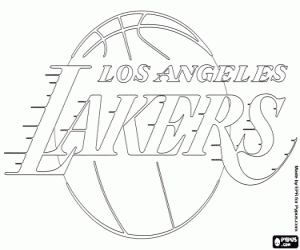 malvorlagen Lakers-emblem ausmalbilder