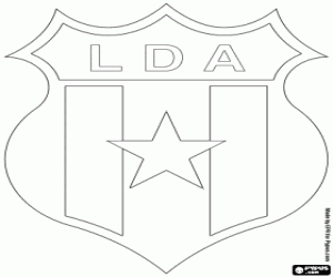 malvorlagen LD Alajuelense-logo ausmalbilder