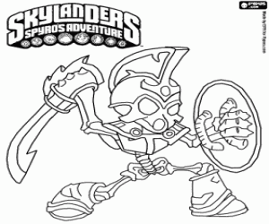 malvorlagen Lebenden Toten Skylander Chop Chop ausmalbilder