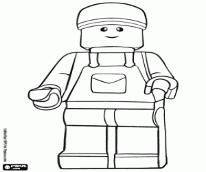 malvorlagen LEGO Spielzeug Minifigur ausmalbilder