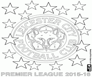 malvorlagen Leicester City, Meister 2015-2016 ausmalbilder