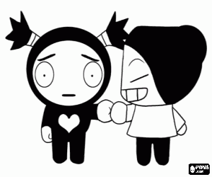 malvorlagen Die Liebe Pucca und Garu ausmalbilder