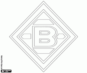 malvorlagen Logo von Borussia Mönchengladbach ausmalbilder