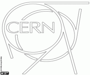 malvorlagen Logo der CERN-Labor ausmalbilder