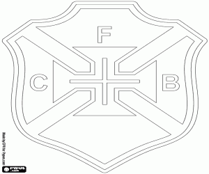 malvorlagen Logo der CF Belenenses ausmalbilder