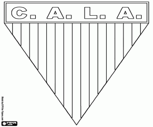 malvorlagen Logo von Club Atlético Los Andes ausmalbilder