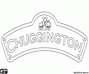 malvorlagen Logo der Chuggington ausmalbilder