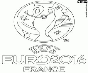 malvorlagen Logo der Euro 2016 ausmalbilder