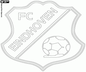 malvorlagen Logo des FC Eindhoven ausmalbilder