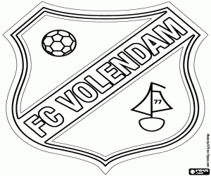 malvorlagen Logo des FC Volendam ausmalbilder