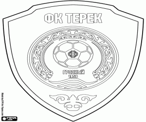 malvorlagen Logo von FK Terek Grosny ausmalbilder