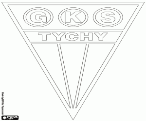 malvorlagen Logo der GKS Tychy ausmalbilder