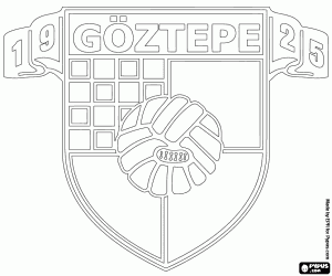 malvorlagen Logo von Göztepe SK ausmalbilder