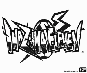 malvorlagen Logo der Inazuma Eleven ausmalbilder