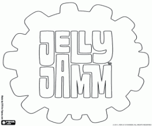 malvorlagen Logo der Jelly Jamm ausmalbilder