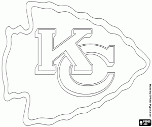 malvorlagen Logo der Kansas City Chiefs ausmalbilder