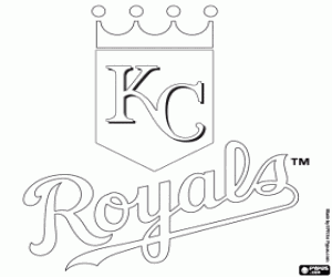 malvorlagen Logo der Kansas City Royals ausmalbilder