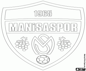 malvorlagen Logo von Manisaspor ausmalbilder