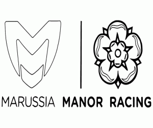 malvorlagen Logo Manor Marussia F1 Team ausmalbilder