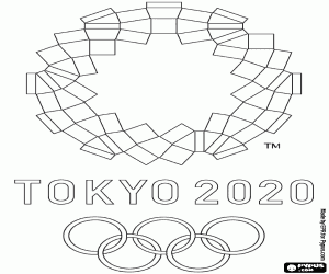malvorlagen Logo Olympische Spiele Tokio 2020 ausmalbilder