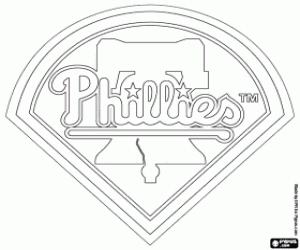 malvorlagen Logo der Philadelphia Phillies ausmalbilder