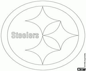malvorlagen Logo der Pittsburgh Steelers ausmalbilder