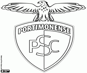 malvorlagen Logo der Portimonense SC ausmalbilder