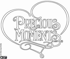 malvorlagen Logo der Precious Moments ausmalbilder