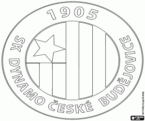 malvorlagen Logo SK Dynamo Česke Budějovice ausmalbilder