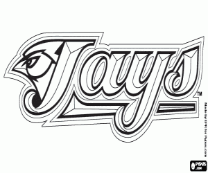 malvorlagen Logo der Toronto Blue Jays ausmalbilder