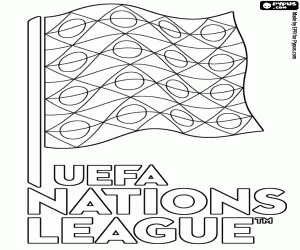 malvorlagen Logo der UEFA Nations League ausmalbilder