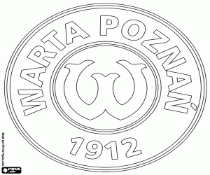 malvorlagen Logo der Warta Poznań ausmalbilder
