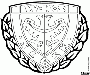 malvorlagen Logo der Śląsk Wrocław ausmalbilder