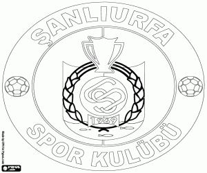 malvorlagen Logo der Şanlıurfa SK ausmalbilder