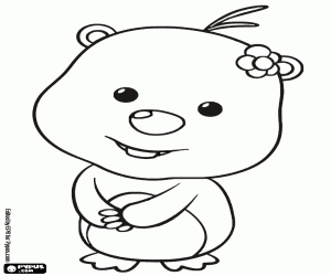 malvorlagen Loopy der Biber ausmalbilder