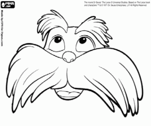 malvorlagen Der Lorax ausmalbilder