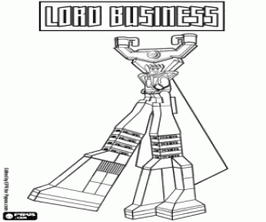 malvorlagen Lord Business, der Lego-Film ausmalbilder