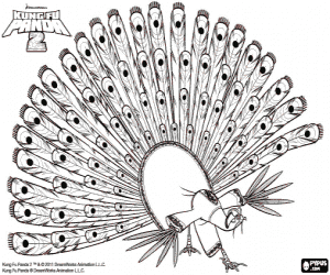 malvorlagen Lord Shen, Kung Fu Panda 2 ausmalbilder