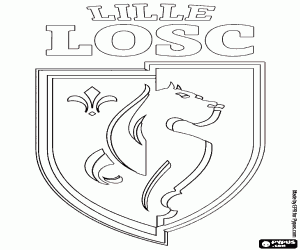 malvorlagen LOSC Lille emblem ausmalbilder