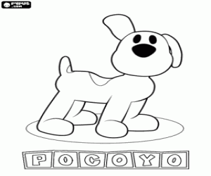 malvorlagen Loula, Pocoyo Hund ausmalbilder