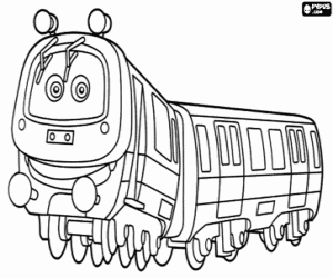 malvorlagen Lukas, der Schnellzug aus Chuggington ausmalbilder