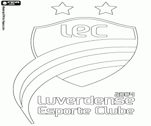 malvorlagen Luverdense EC-logo ausmalbilder