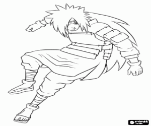 malvorlagen Madara Uchiha, Naruto Charakter ausmalbilder
